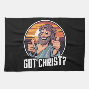 Got Buddy a Christ Christmas Jesus Religious  Tea Towel