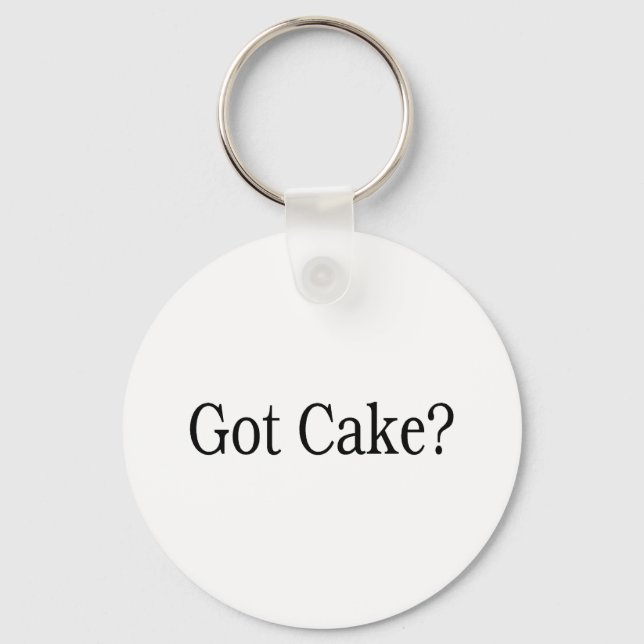 Got Cake? Key Ring (Front)