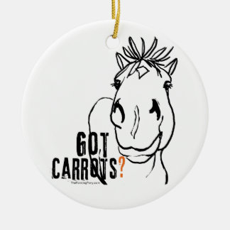 Got Carrots? Ceramic Tree Decoration