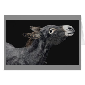 "Got Carrots?" - Donkey Card