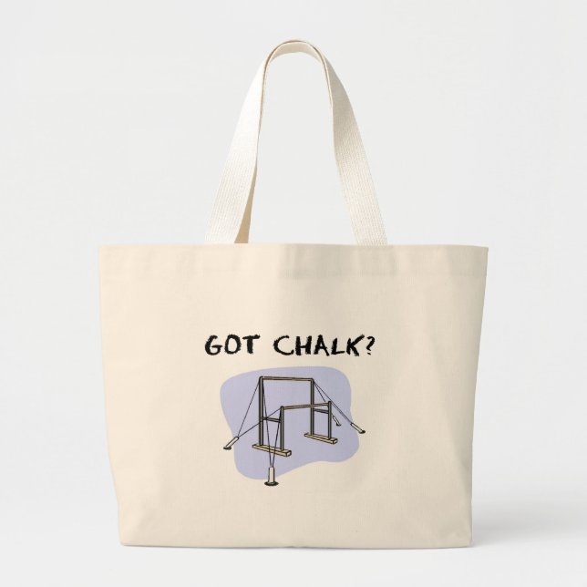 Got chalk? large tote bag (Front)