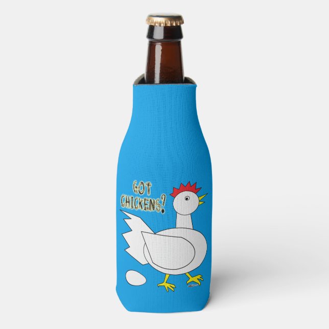 Got Chickens? Bottle Cooler (Bottle Front)
