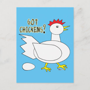 Got Chickens? Postcard
