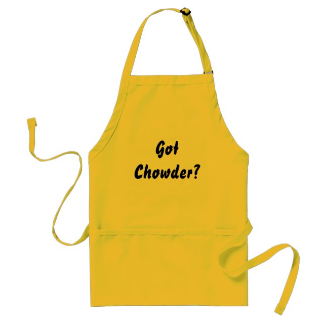 Got Chowder? Standard Apron (Front)