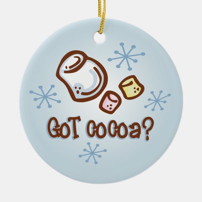 Got Cocoa Ornament (Front)