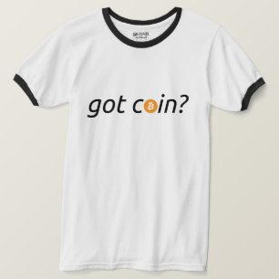 “got coin?” Bitcoin BTC Ringer Shirt