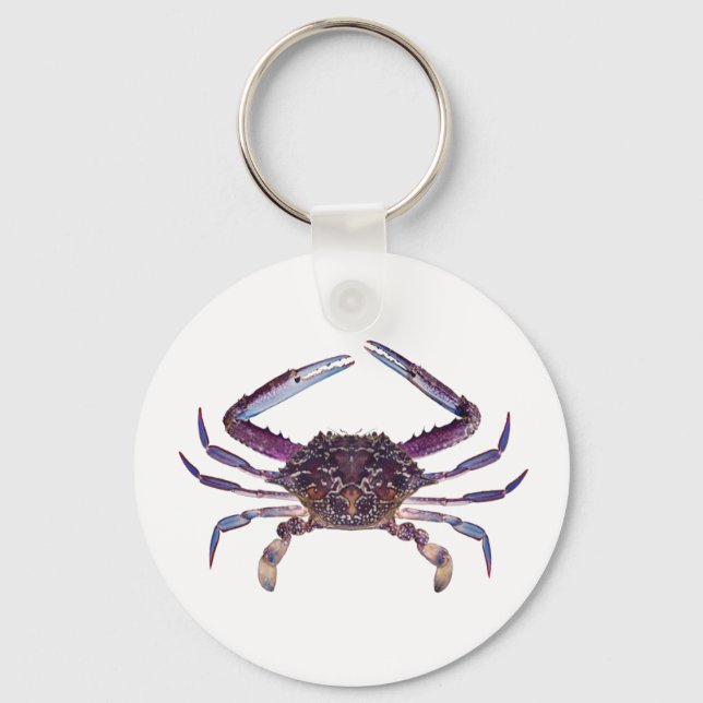 Got Crabs? nice sea crab-dinner time Key Ring (Front)