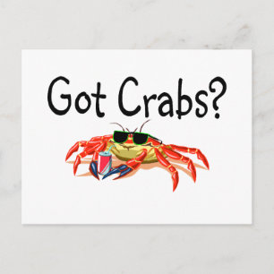 Got Crabs Postcard