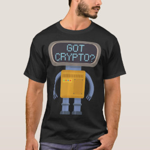 Got Crypto Robot Digital Gold Ethereum Bitcoin Gif T-Shirt