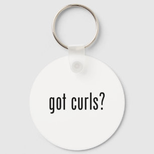 Got Curls? Key Ring