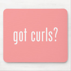 Got Curls? Mouse Pad