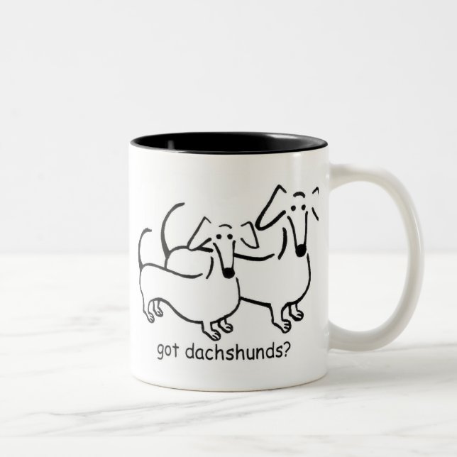 got dachshunds? mug (Right)