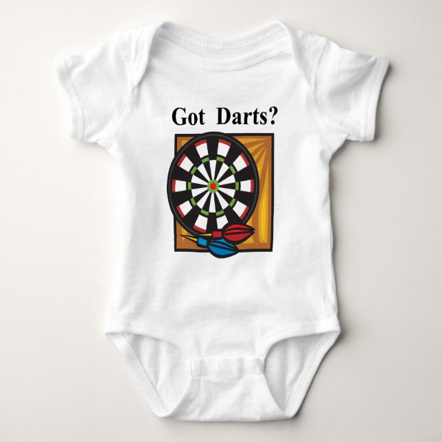 Got Darts Baby Bodysuit (Front)
