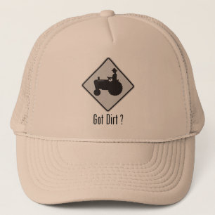 Got Dirt Tractor Grey Trucker Hat