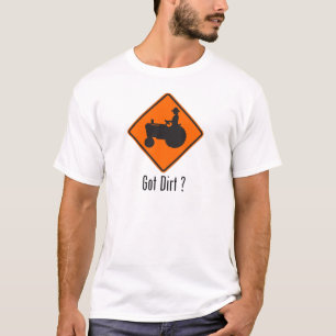 Got Dirt Tractor Orange T-Shirt