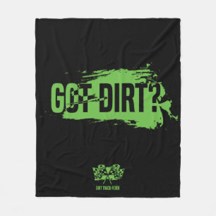Got Dirt? Warm Fleece Blanket