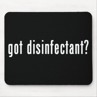 got disinfectant? mouse pad