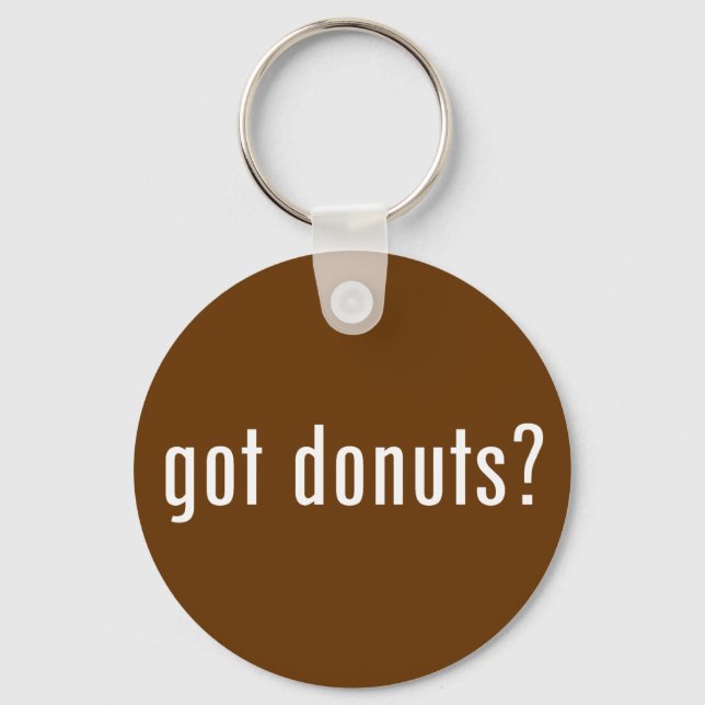 got doughnuts? key ring (Front)