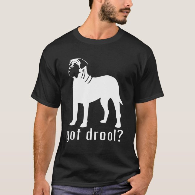 Got Drool Nickerstickers English Mastiff T-Shirt (Front)