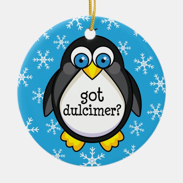 Got Dulcimer (Funny) Ornament (Front)