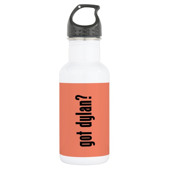 got dylan? 532 ml water bottle (Front)