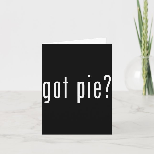 Got E Novelty Funny Baking  Card (Front)