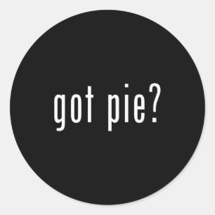Got E Novelty Funny Baking  Classic Round Sticker