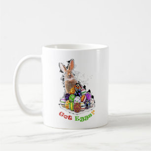 Got Eggs? Funny Easter Bunny Eggs Coffee Mug