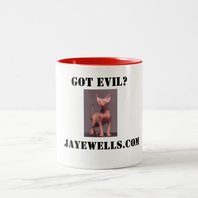 GOT EVIL? Mug (Center)