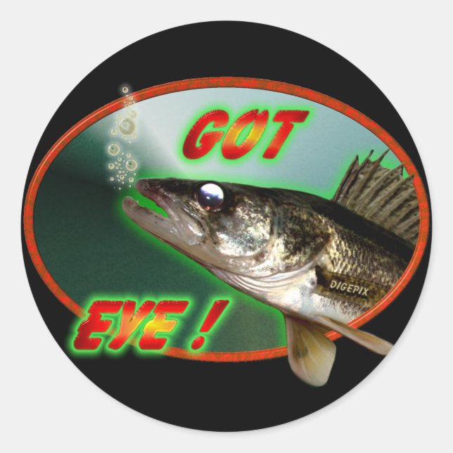 Got Eye! Classic Round Sticker (Front)