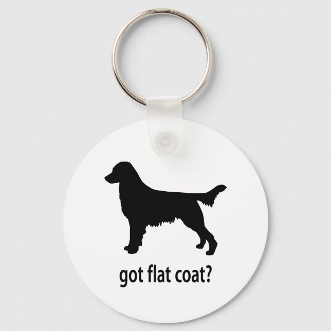 Got Flatcoat Key Ring (Front)