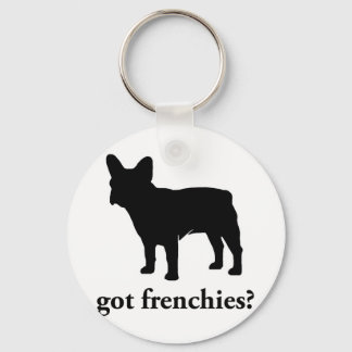 got frenchies? key ring
