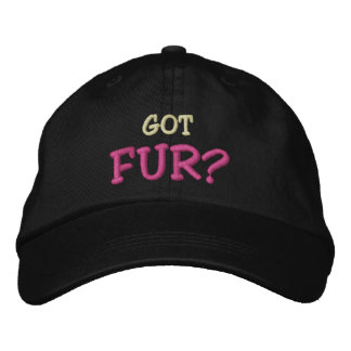 Got FUR? Embroidered Hat