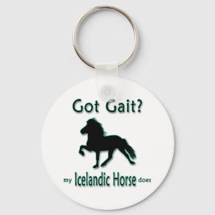 Got Gait? My Icelandic Horse Does Key Ring