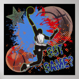 GOT GAME - BASKETBALL POSTER