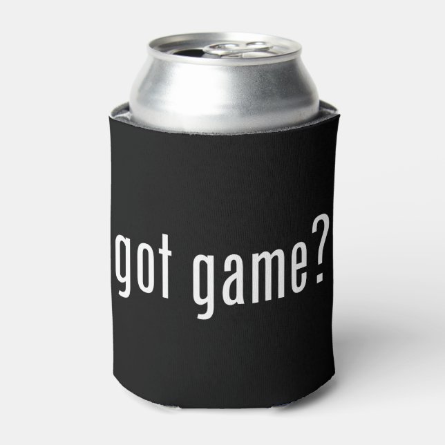 got game? can cooler (Can Front)