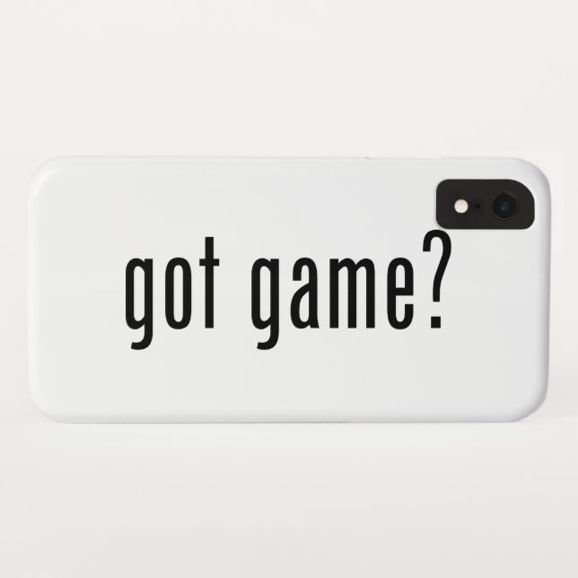 got game? Case-Mate iPhone case (Back (Horizontal))