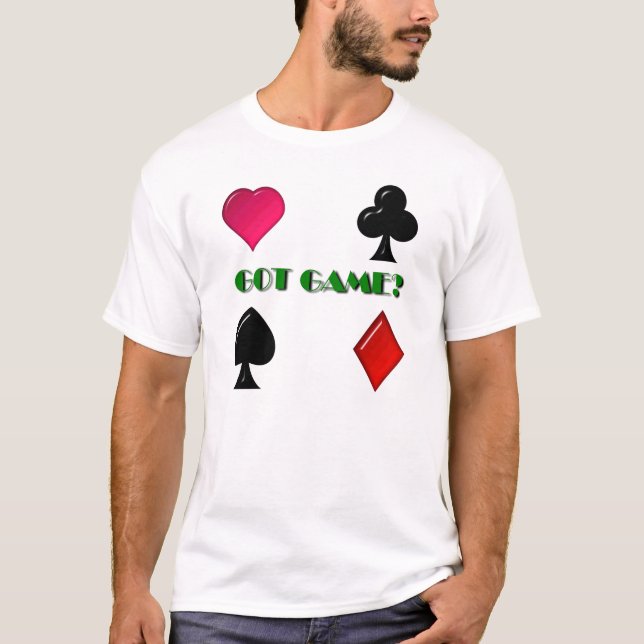 GOT GAME POKER SHIRT (Front)