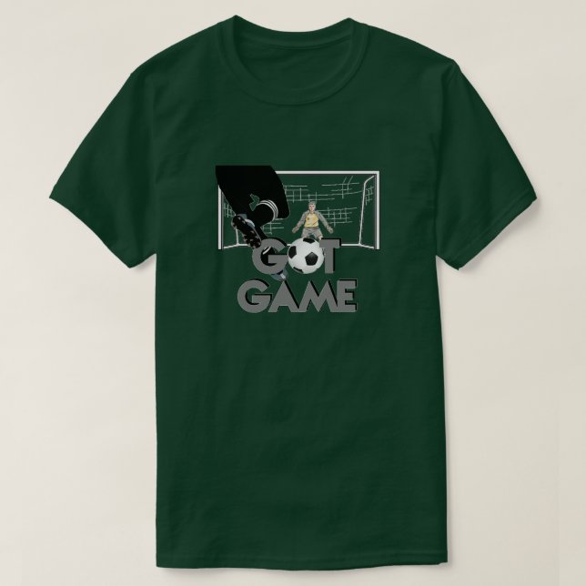 Got Game Soccer T-Shirt (Design Front)