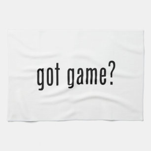 got game? tea towel