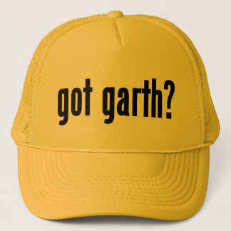 got garth? trucker hat