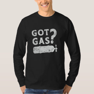 Got Gas Scuba Diving Diver Ocean Deep Sea Funny T-Shirt