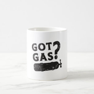 Got Gas Scuba Diving Diver Ocean Deep Sea Water Coffee Mug