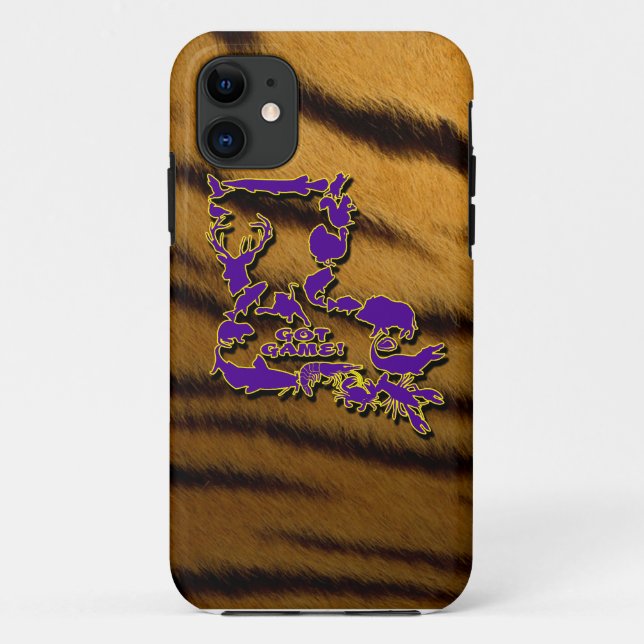 GOT GME TIGER FAN Case-Mate iPhone CASE (Back)