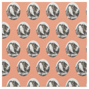 Got Goats Animal Art Fabric