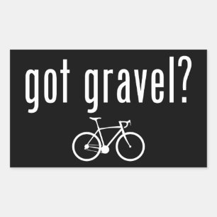 Got Gravel Cycling Rectangular Sticker