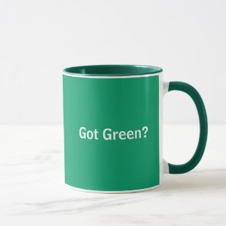 "Got Green" Environmental Mug