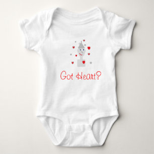Got Heart? Tin Man Wizard of Oz Shirt! Baby Bodysuit