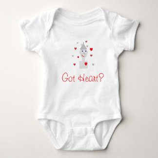 Got Heart? Tin Man Wizard of Oz Shirt! Baby Bodysuit