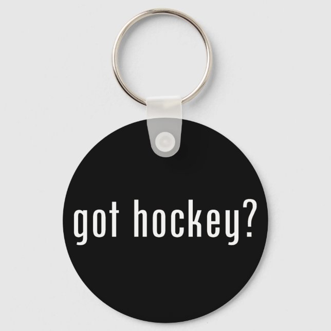got hockey? key ring (Front)